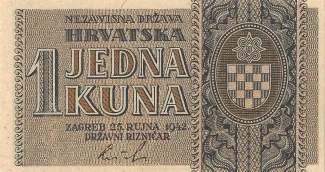 Yugoslavia 1 Kuna, 1942 obverse