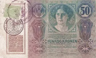 Yugoslavia 50 Kruna, 1919 obverse