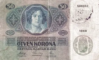 Yugoslavia 50 Kruna, 1919 reverse