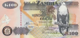 Zambia 100 Kwacha, 2011 image