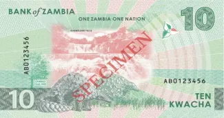 Zambia 10 Kwacha, 2024 reverse