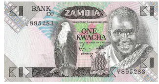 Zambia 1 Kwacha, 1980 image