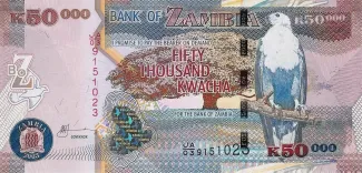 Zambia 50.000 Kwacha, 2012 image