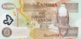 Zambia 500 Kwacha, 2011 image