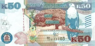Zambia 50 Kwacha, 2022 image