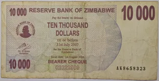 Zimbabwe 10 000, 2006 image