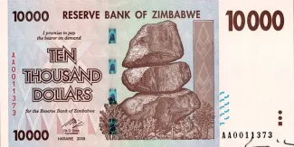 Zimbabwe 10 000, 2008 image
