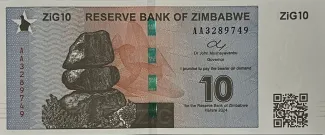Zimbabwe 10 ZiG, 2024 image