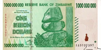 Zimbabwe 1 000, 2008 image