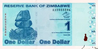 Zimbabwe 1 Dollar, 2009 image