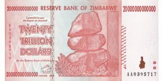 Zimbabwe 20 000, 2008 image