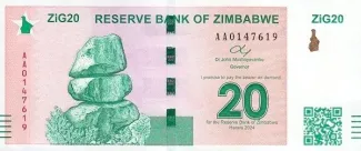 Zimbabwe 20 ZiG, 2024 image
