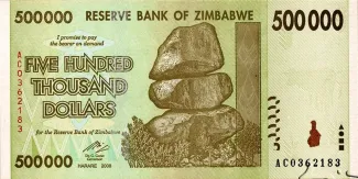Zimbabwe 500 000, 2008 image