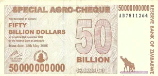 Zimbabwe 50 000, 2008 image